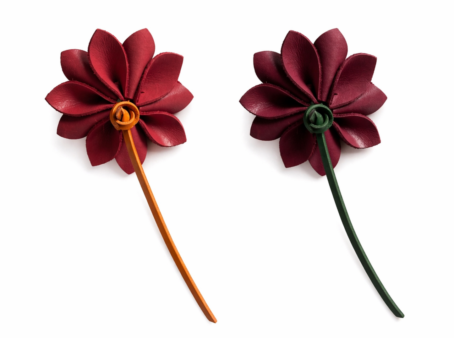 Leather Flower Bloom - Les Amulettes
