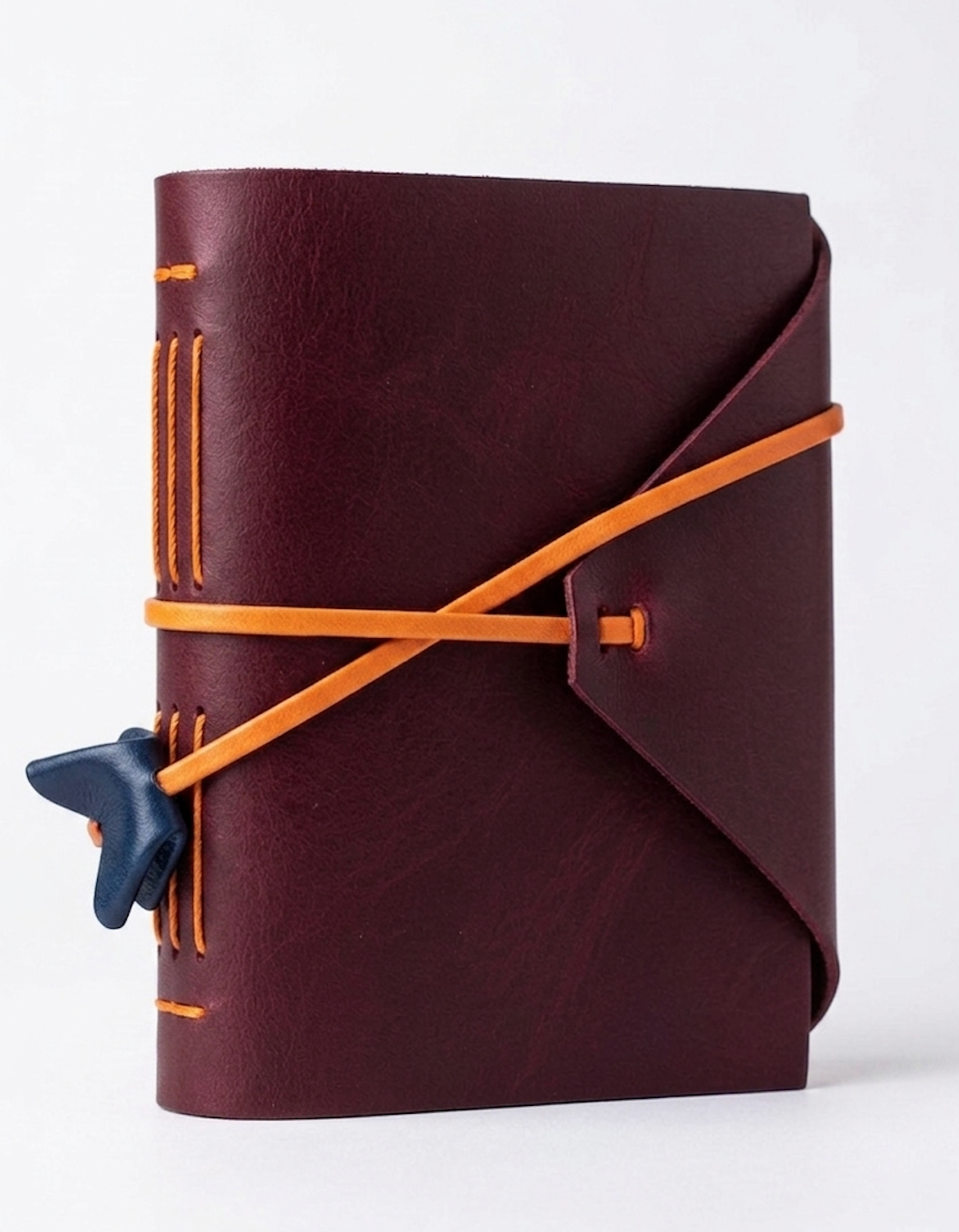 Essence Journal Stitched - Aubergine