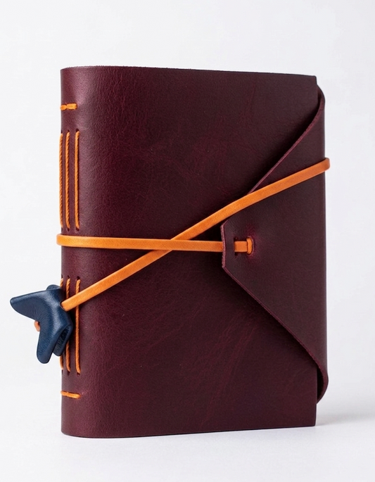 Essence Journal Stitched - Aubergine